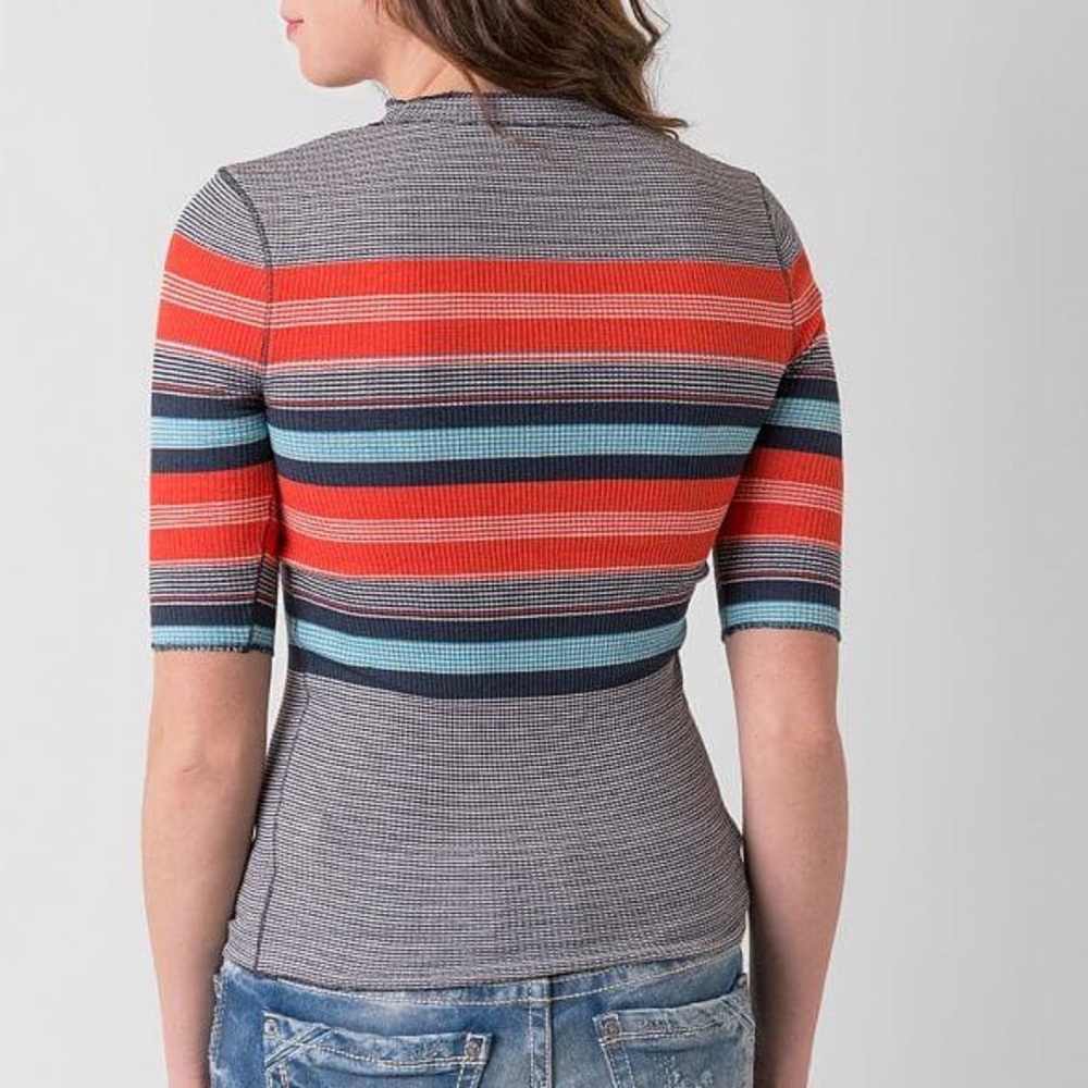 Free People Donna Top Striped Small - Picture 2 of 9